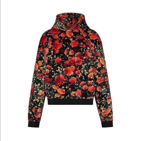Louis Vuitton Poppies Velour Hoodie 